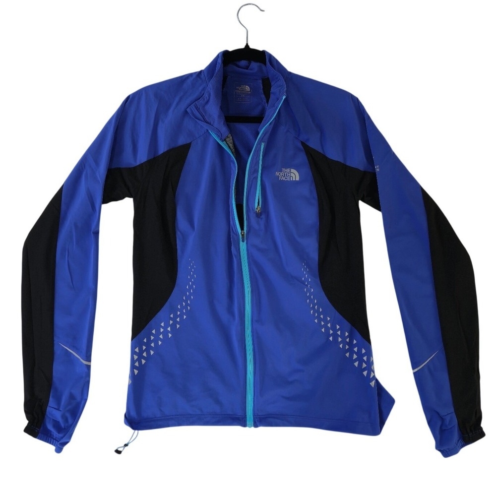 The North Face‎ Flight Series Women's Size Medium Blue FlashDry Running Jacket